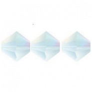 Preciosa MC Bicone 3mm Perlen Crystal matte ab 00030/20019